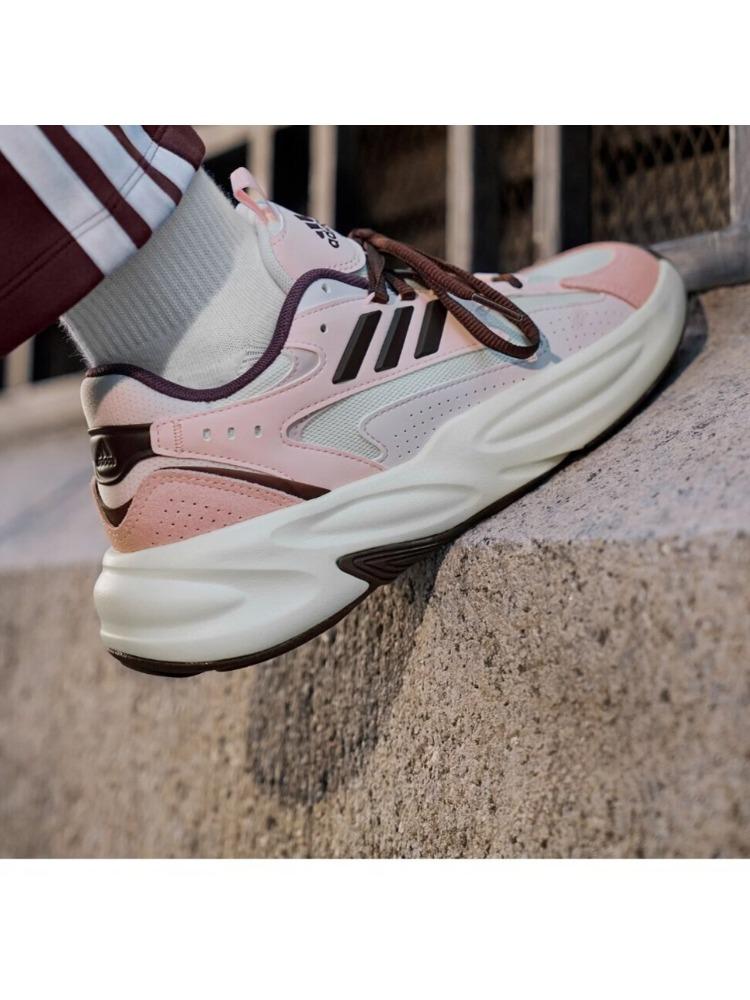 

Adidas Polo Shoes OZWAVE Повседневная обувь на толстой подошве Adidas Легкая спортивная обувь Adidas KJ3944 35.5 розовый