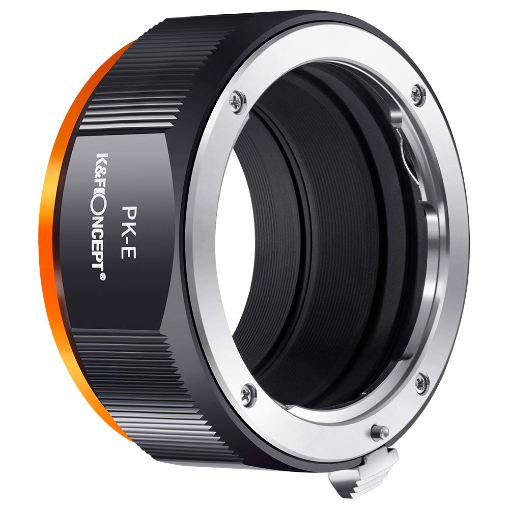 Concept PRO II Mount Adapter for PK and Lenses to Pentax and Sony Matte and Infinity K&F E-Mount NEX/E Cameras, Finish, Anti-Reflective, Focus.