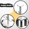 Onigiri Maker Rice Cake Pastry Manual Sushi Press Kitchen Gadget Stainless Steel Household Boxed