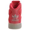 Adidas Originals Tubular Invader 2.0 Slip Resistant Abrasion Resistant High top Skateboard Shoes Women's Red BA7653
