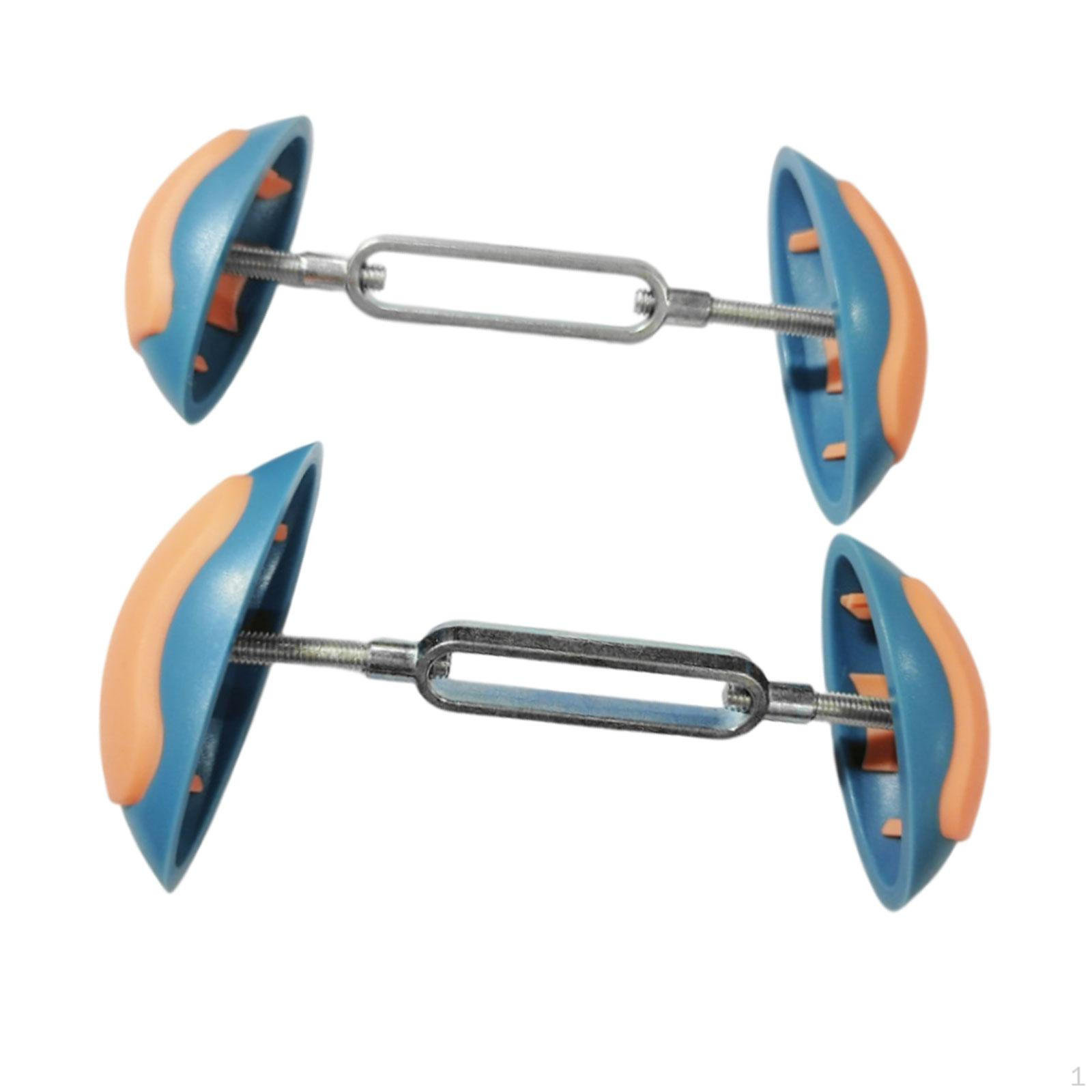 

2 шт. носилки для обуви, предотвращающие появление морщин, портативные, легкие, нескользящие, регулируемые аксессуары для синий