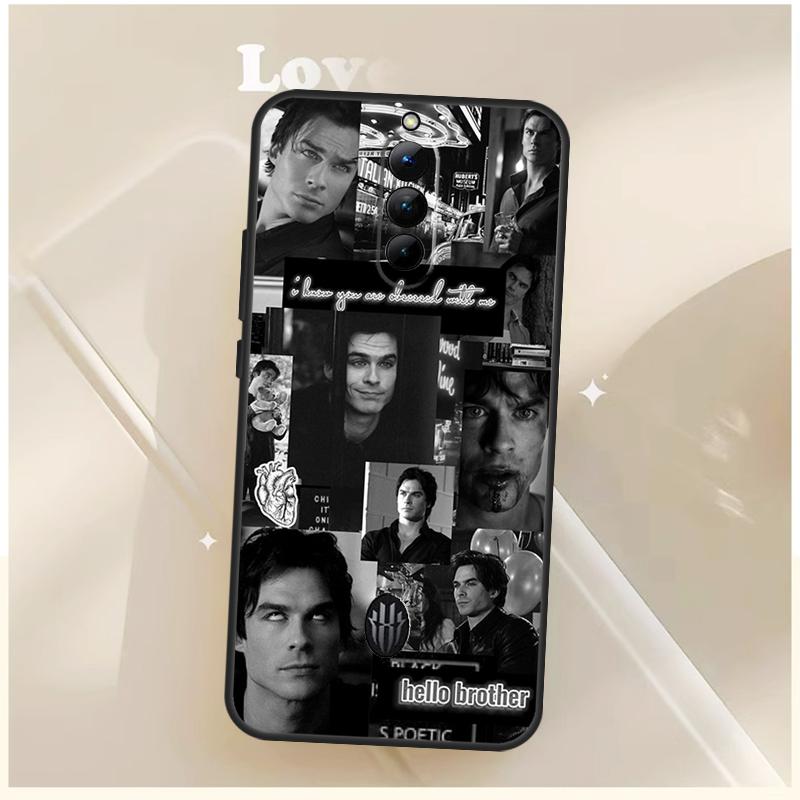 Damon Salvatore Case For ZTE Nubia Red Magic 11 10 10S Pro Plus 8S 9S 8 9 Pro 6S 7S For RedMagic 10 Air Cover