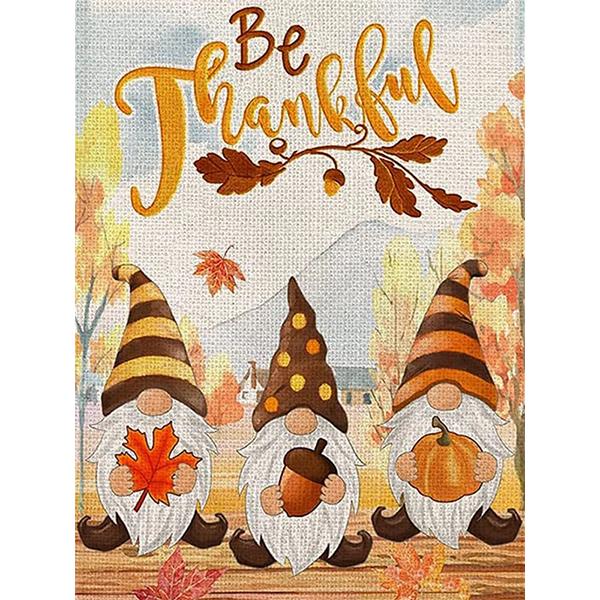 Full Square Round Diamond Painting Santa Claus Mosaic Christmas DIY 5D Diamond Embroidery Pumpkin Needlework Wall Art