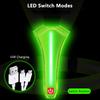 Led Reflective Running Vest Light with   Strap High Visibility Up to 300m Elastic Fabric for Adults Kids