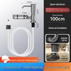 304 Stainless Steel Kitchen Sink Dish Soap Dispenser for Household Detergent