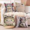 Nanachi Riko From Made In Abyss Pillow Case Silky Elegant Comfort Sofa Bed Invisible Zipper