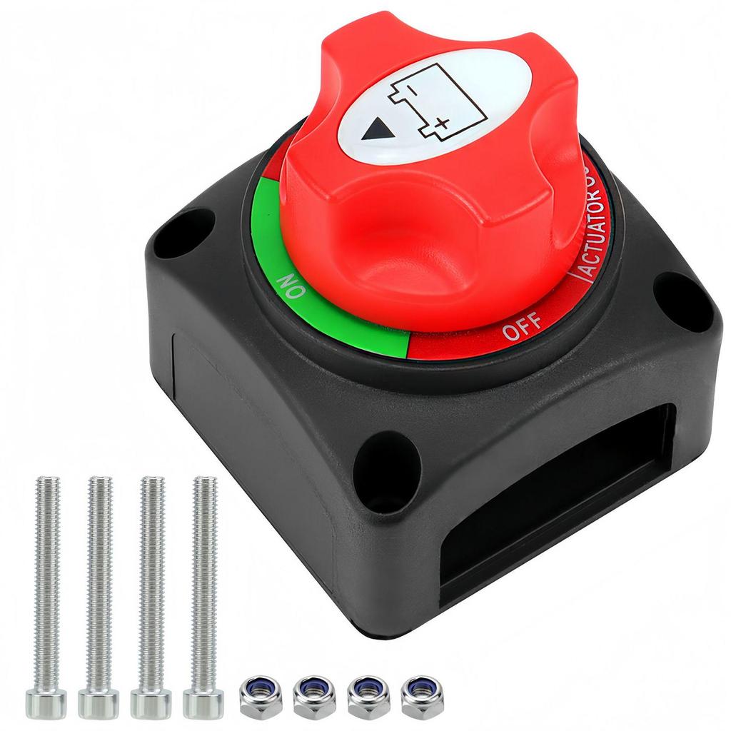Motorcycle & Car High-Power Battery Cutoff Rotary Switch