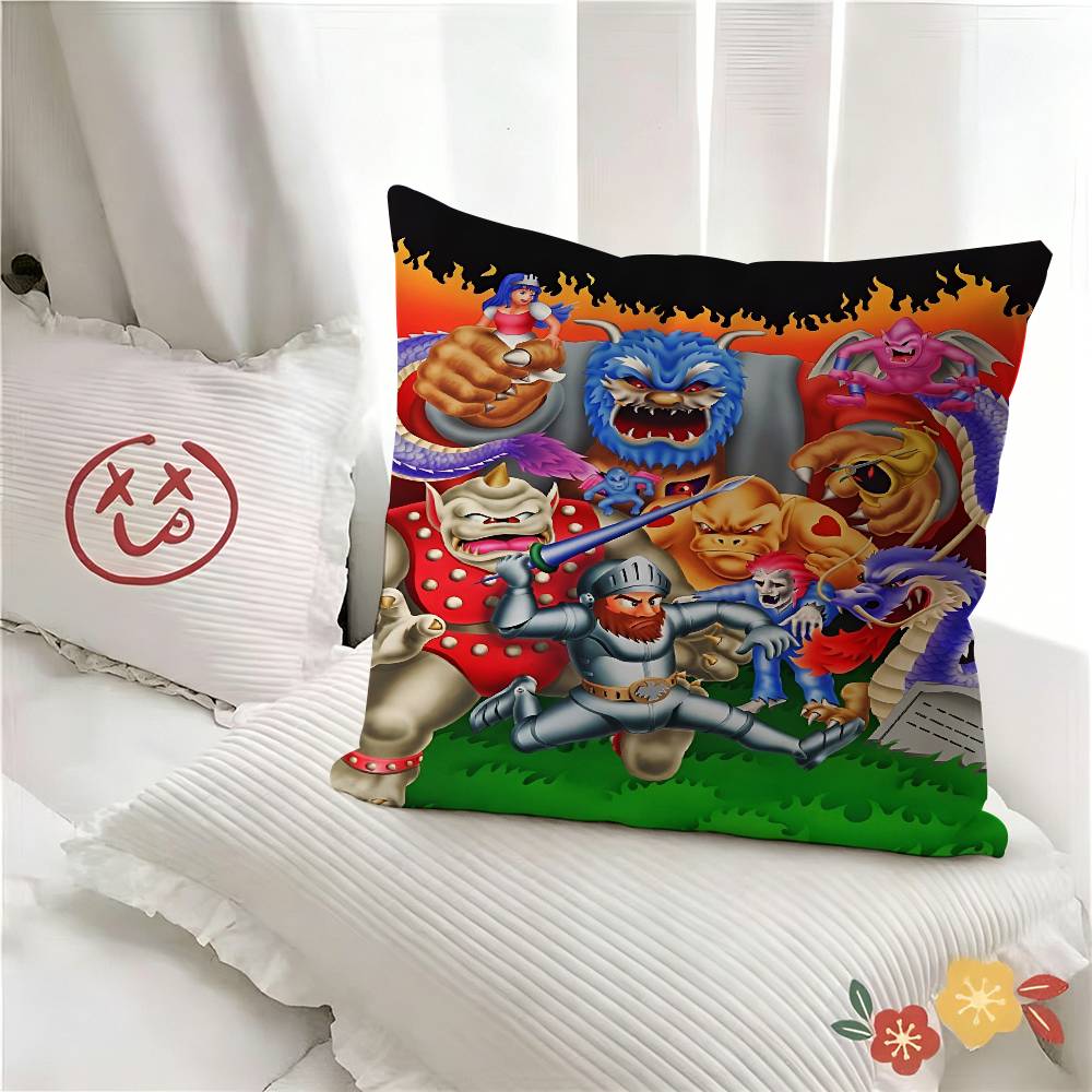 Stück Goblins N Ghosts Kissenbezug Mode Quadratischer Kissenbezug Schlafzimmer Sofa Raum Ins Dekoration Freizeit