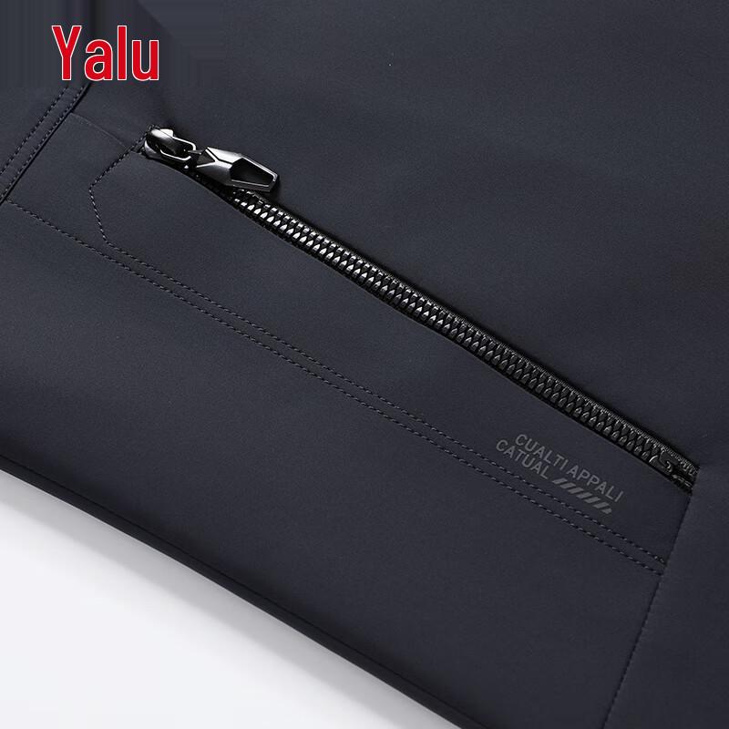 Ya Lu Men's Hooded Business Casual Jacket