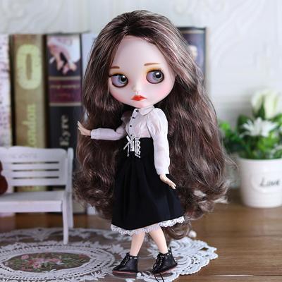 ICY DBS Blyth Doll 1/6 Anime Doll eklem gövdesi beyaz Cilt parlak yüz Giysiler, ayakkabılar ve ellerle Özel Kombinasyon 30cm BJD OYUNCAK