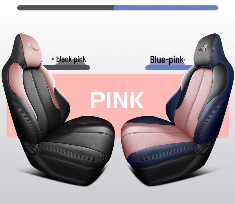 BYD Yuan Plus All-Season Leather Car Seat Covers, Full Wrap for Five Seats