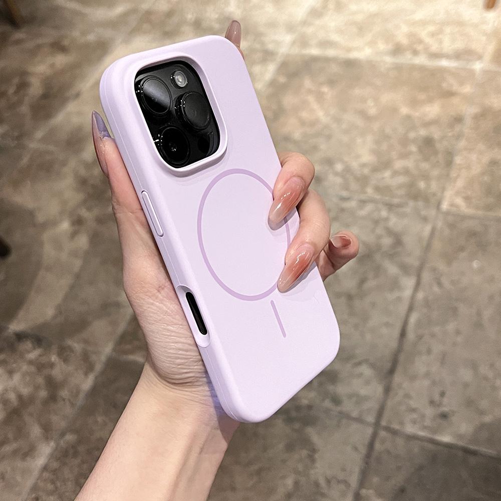 For Magsafe Original Liquid Silicone Phone Case For iPhone 15 16 Pro Max 16E 14 Plus 13 12 11 Magnet Wireless Charge Back Cover