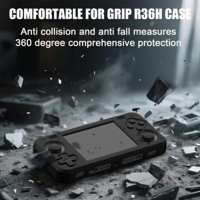 Game Console Silicone Protective Case for R36H Shockproof Handheld Game Machine Protector Cover Skin Shell Game Console Accessories