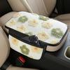 Cute Warm Plush Car Armrest Box Cover - Center Console Arm Cushion Automobile Interior Decoration Pads