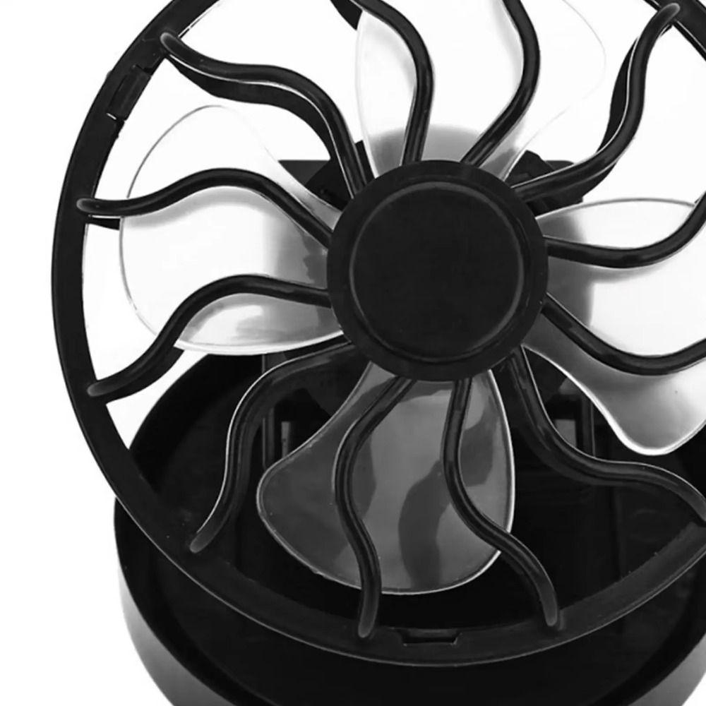 Handsfree Mini Solar Fan Solar Energy Panel Small Air Cooler Lightweight Outdoor Solar Fan  Beach