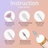 1/5 In 1 Professional Mini Electric Nail Drill Kit Battery Nail Art Exfoliating Polishing File Pen Machine Beauty