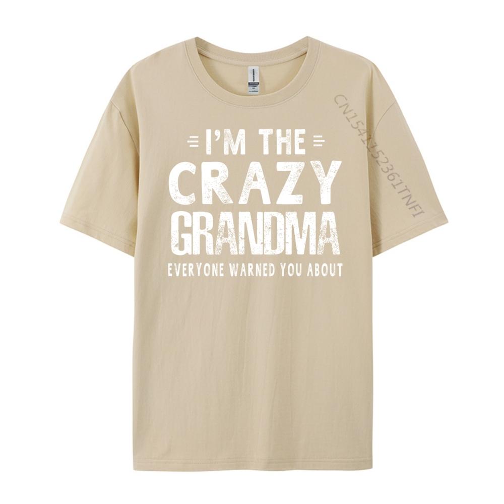 Ich bin der Verrückte, vor dem dich alle gewarnt haben Muttertag 3D Gedruckte T-Shirts Baumwollkomfort Baumwoll-T-Shirt Herren Weihnachten