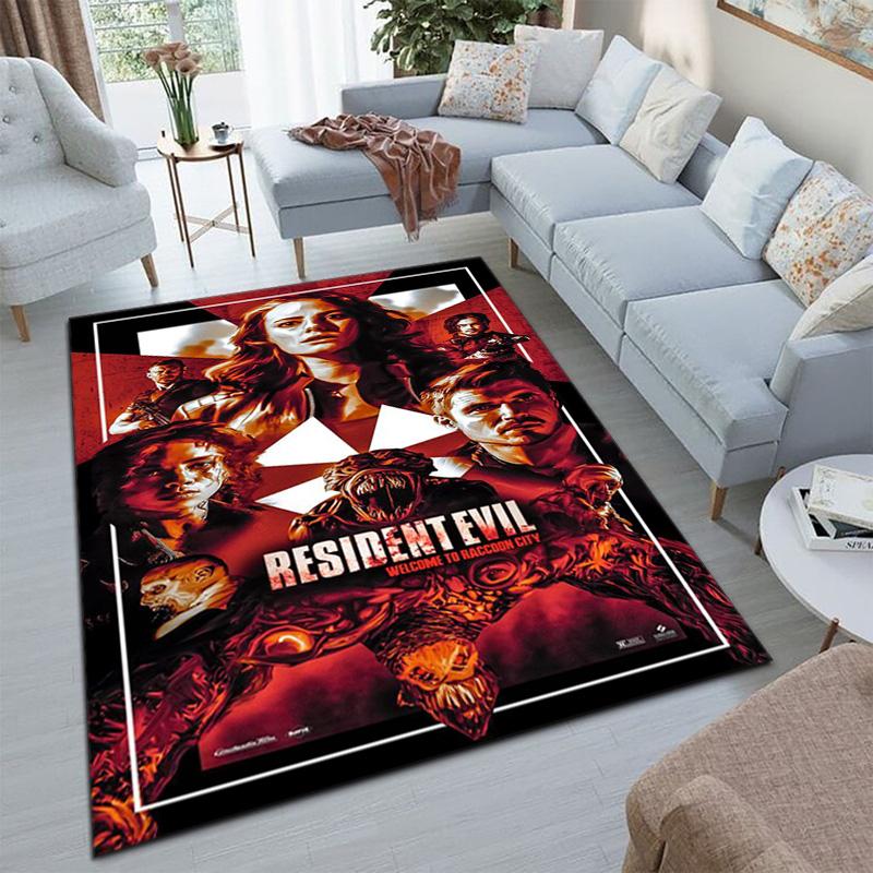 Sci-Fi Game Resident Evil, Umbrella Corporation, Soft Carpet, Home Living Room, Office Chair Pad, Door Mat, Door Mat Carpet U1