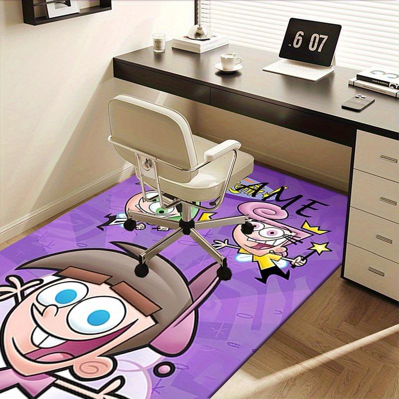 The Fairly Oddparents Office Carpet Soft Polyester Entrance Carpet Washable Non slip Machine Washabl