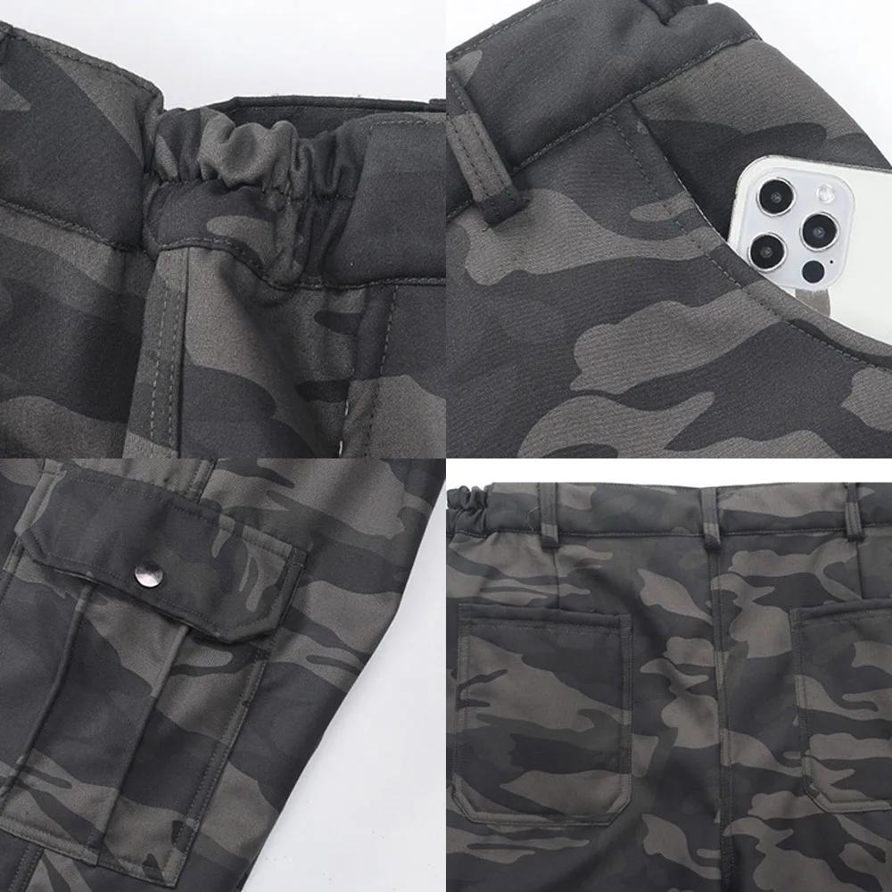 Men's Sets Winter Jackets and Pants Thicken Fluff Lining Warm Puffer Jacket Outdoor Pants Windproof Climbing 2 Pcs