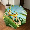 1PC Banana Bike Automatic Open/Close Umbrella with Windproof, 8-Rib Sturdy Canopy, Durable Ribs, Fashionable Design1267A