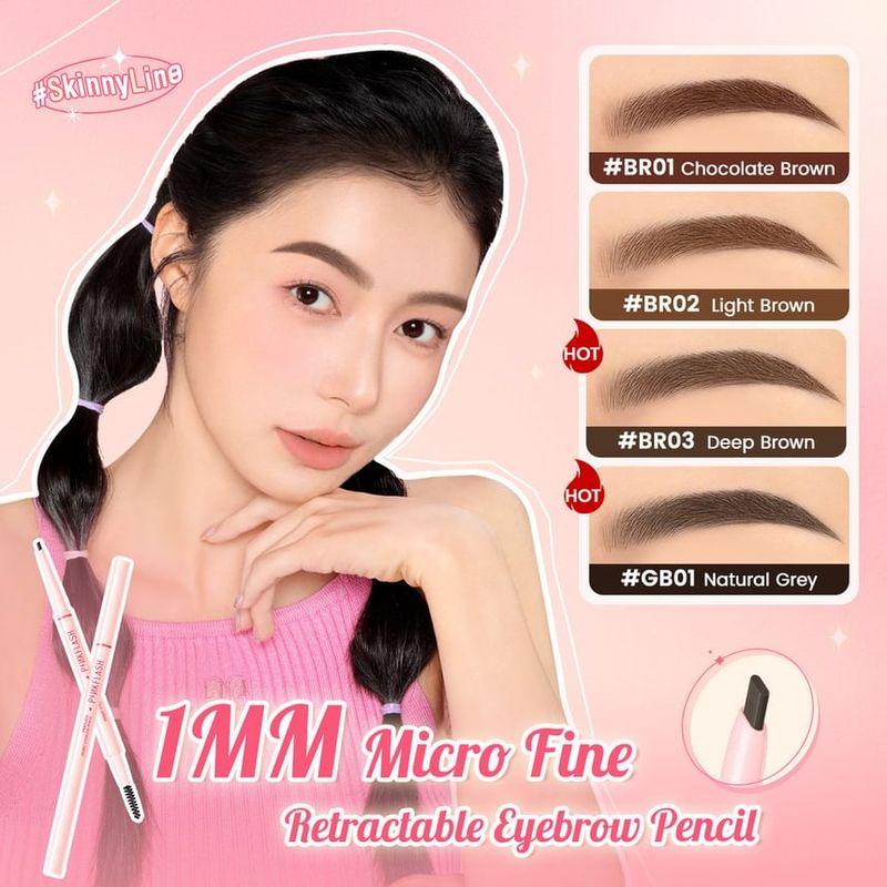PINKFLASH - Skinny Eyebrow Pencil - 4 Colors