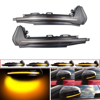 LED Dynamic Turn Signal Light Side Wing Rearview Mirror Sequential Indicator Blinker Lamp for  A1 8X 2011-2017 Car Styling
