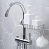 Rack Kitchen Bathroom Accessories Sink Storage Sponge Shelf Soap Storage Holder Faucet Rack Drainer