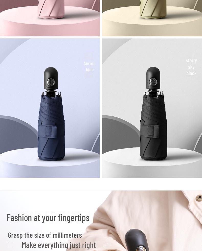 2022 New 8-Rib Sun Umbrella - 50% Off Creative Auto Open UV Protection Parasol for Women