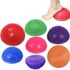 Inflatable Half Sphere Massage Ball Yoga Balls Massage Fitball Exercises Trainer Balancing Ball for Gym Pilates Sport Fitness
