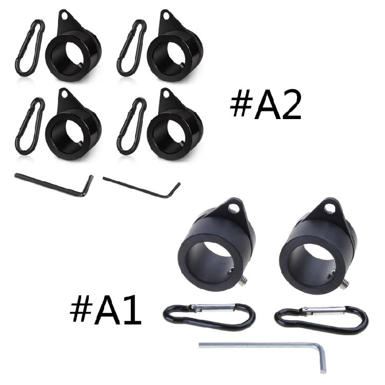 1pair/2pairs Flag Mounting Rings Prevents Tangling Flagpoles Rotating Rings
