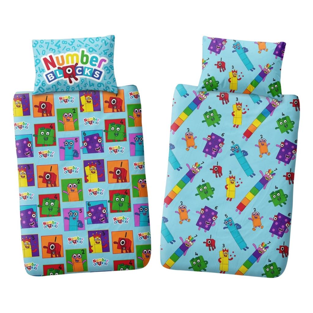 Numberblocks Childrens/Kids Meet The Number Blocks Reversible Duvet Set