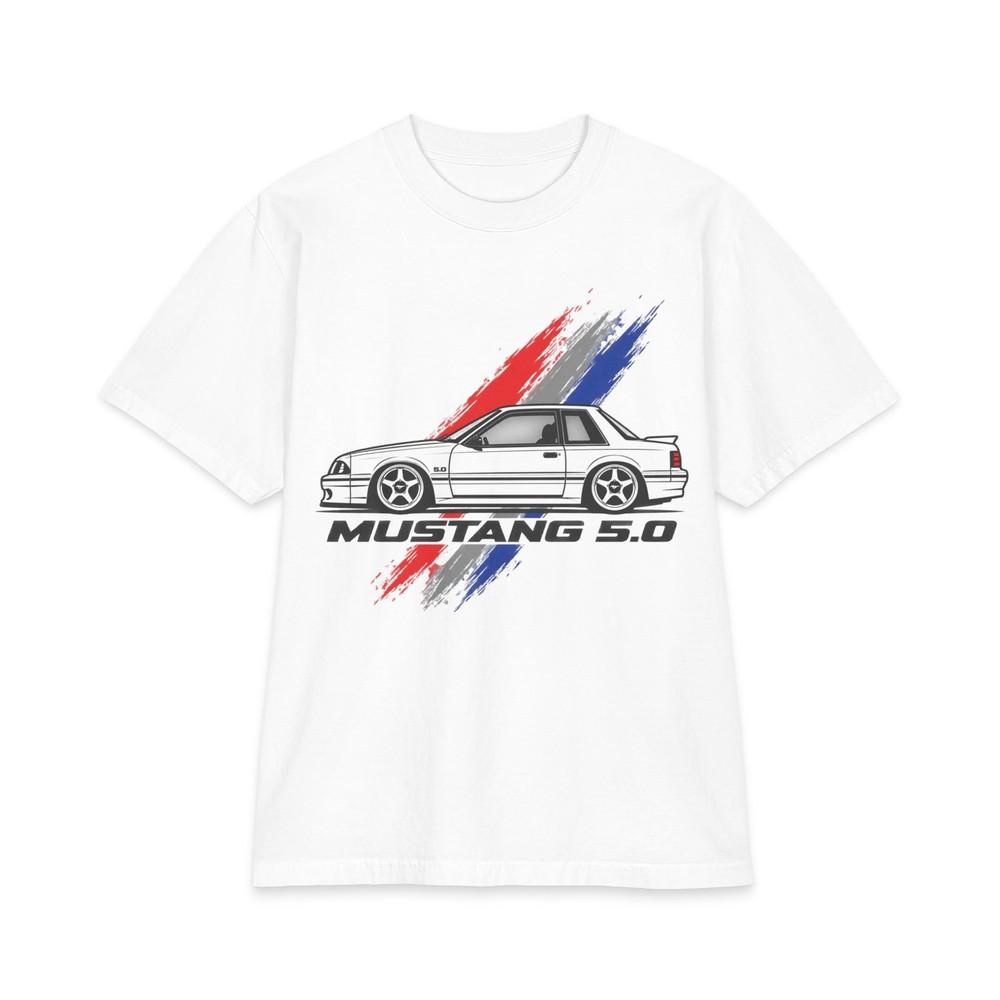 Ford Mustang Foxbody 5.0 T-shirt | 90s American Muscle | Premium Heavyweight Unisex T-Shirt