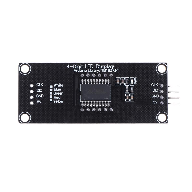 Tm1637 0,56 palce 4bitový LED digitální trubicový displej 7segmentový displejový modul LED elektronická hodiny displejový modulová deska pro Arduino
