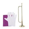 Btuty Trumpet for Beginners and Students, Brass Construction, Bright Tone, Large Bell Design, School Band Practice, Professional Orchestra Compatible,