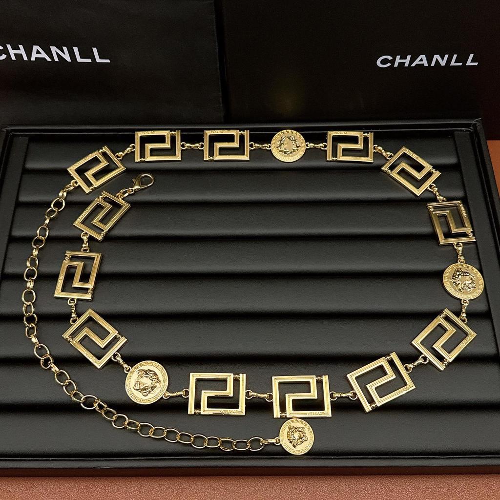 Elegant Women's Metal Waist Chain & Head Decoration Accessory