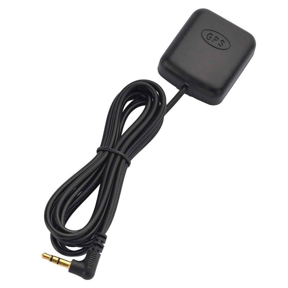 GPS Antenna, 0.1 Inch (3.5 Mm) Terminal, 6.6 Ft (2 M) Cable, Universal Patch,