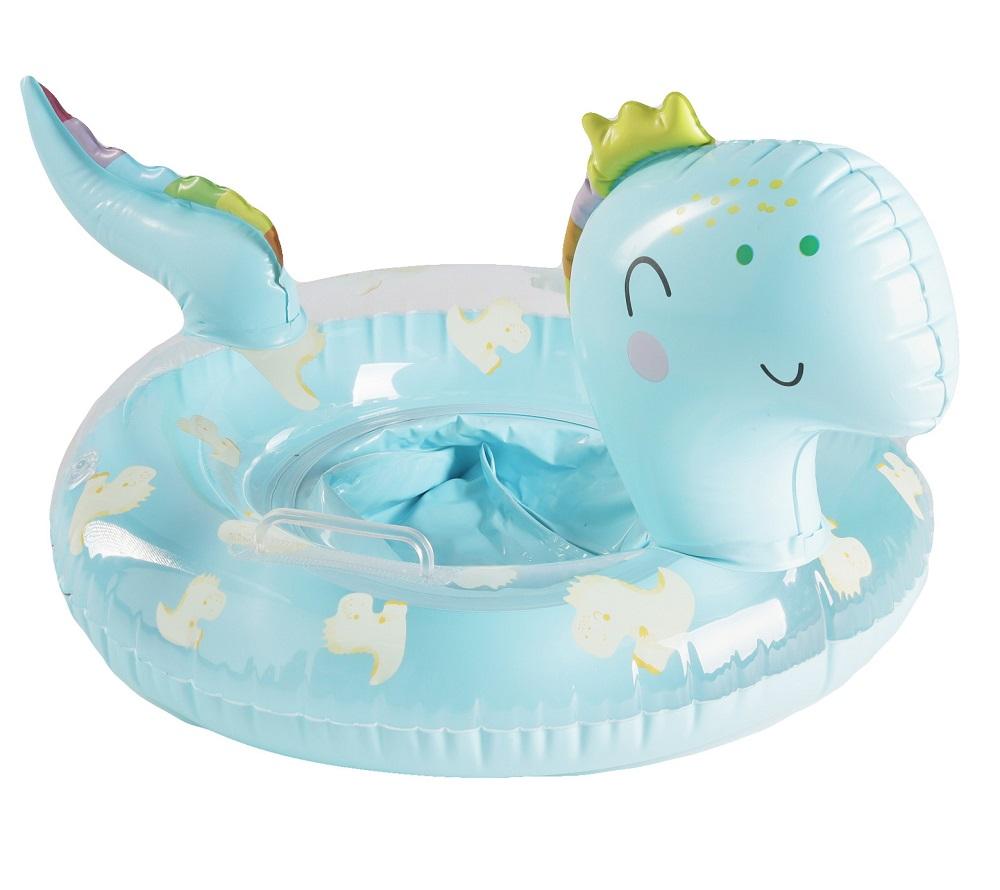 

Rooxin Baby Float Кольцо для плавания для детей Надувной поплавок для бассейна с динозавром Круг для плавания Водные игры Надувные игрушки Трубка для бассейна