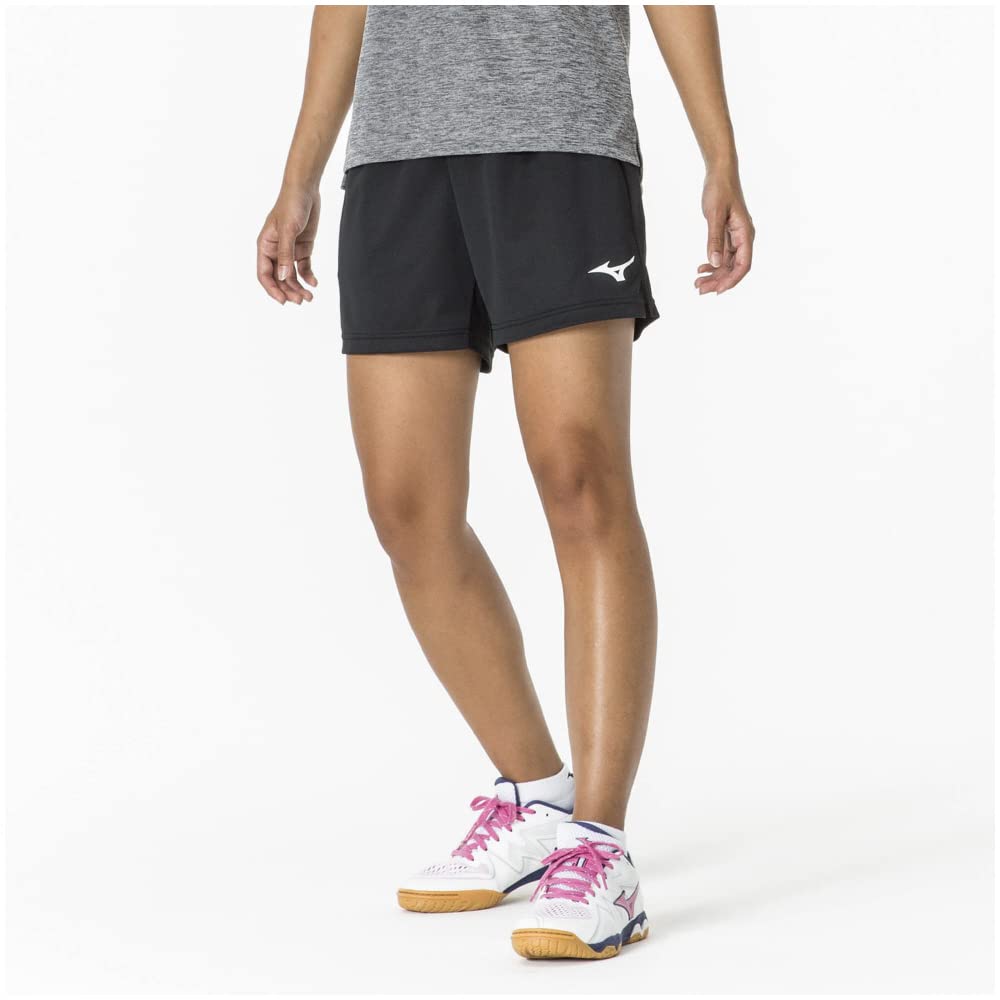 Table Tennis Game JTTA Size M Pants, Moisture-Wicking, Quick-Drying, Certified, 82JBA202, Black,