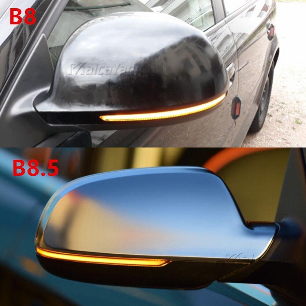 Mirror Indicator Turn Signal Light for A4 A5 B8 B8.5 A3 8P Q3 A6 C6 4F S6 SQ3 A8 D3 8K RS3 RS4 S5 Dynamic Indicator Blinker