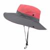 Summer Outing Hat For Women With Large Brim Sun Protection And Breathable Polyester Fabric