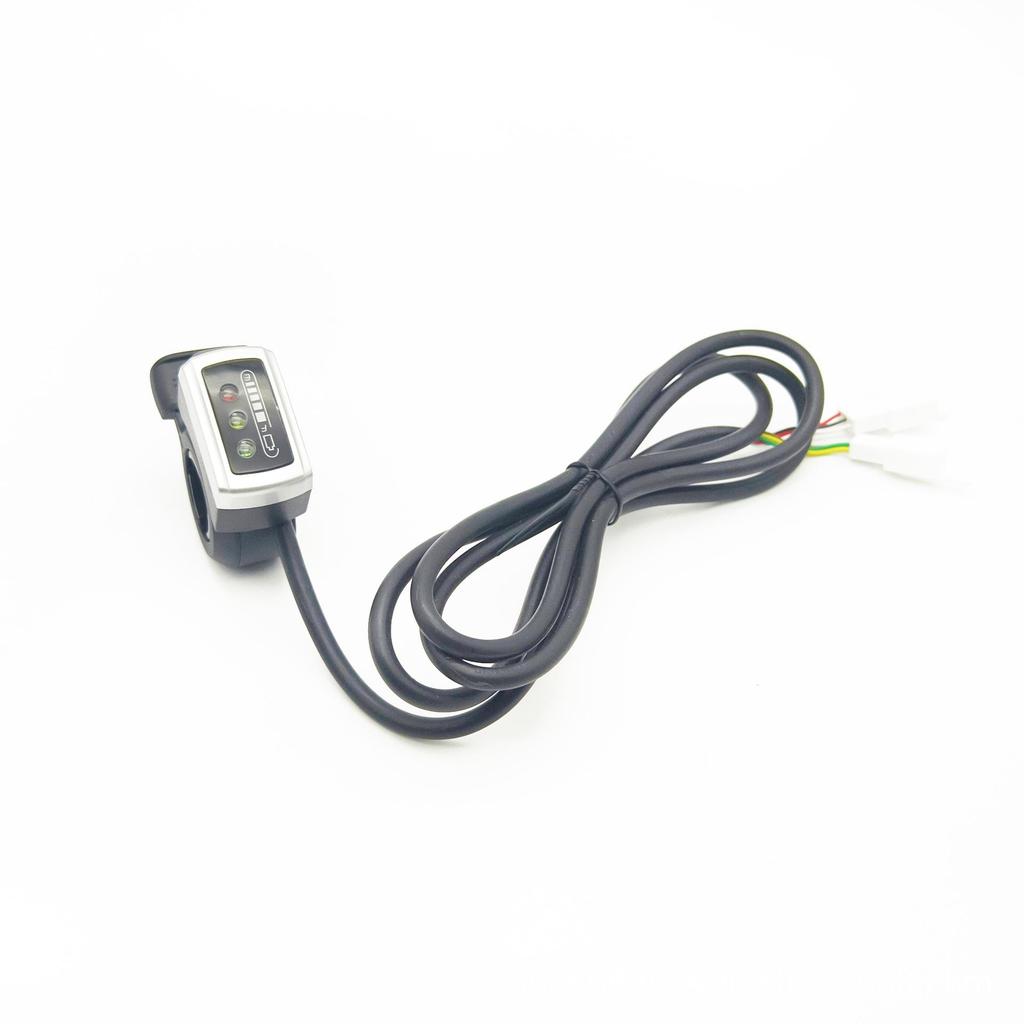 Five-star 106DX Electric Bike Throttle: Thumb Twist Grip Speed Controller with Dial