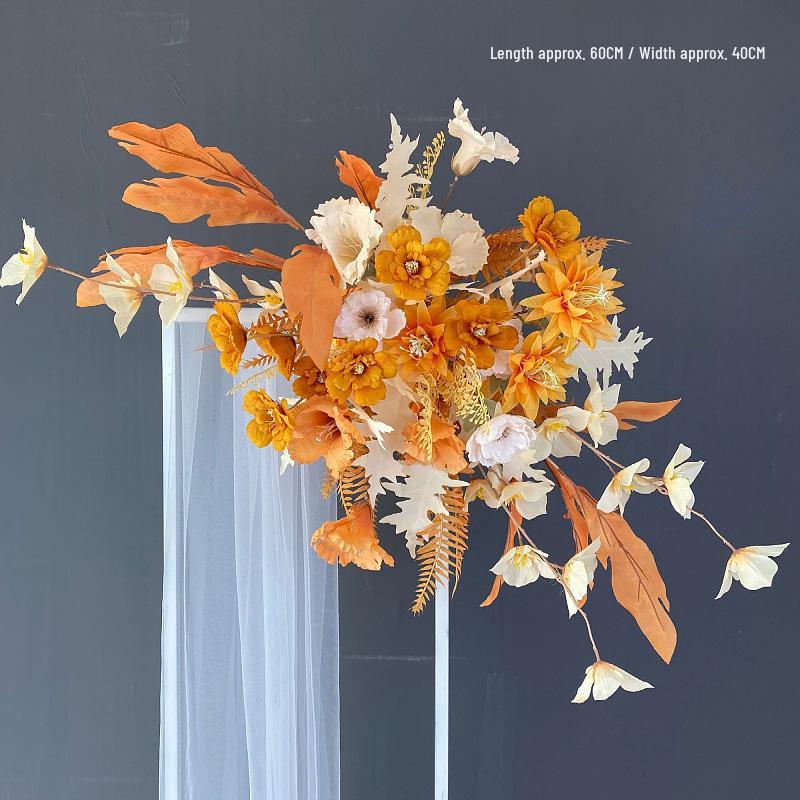 Artificial Wedding Venue Floral Decor for Aisle, Stage, and Reception