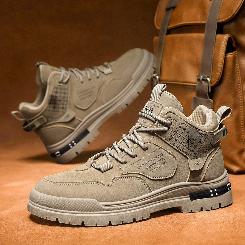 Autumn new retro platform sneakers non-slip and wear-resistant casual shoes KS