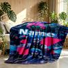 Custom Name Personalized Jinx Print Blanket, Home Decor, Bedroom, Sofa, Camping, Couch, Gifts for Birthday Christmas
