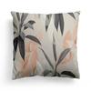 Floral Print Pillowcase, Home Peach Skin Velvet Material Sofa, Car Office Bedside Pillow and Cushion Cover
