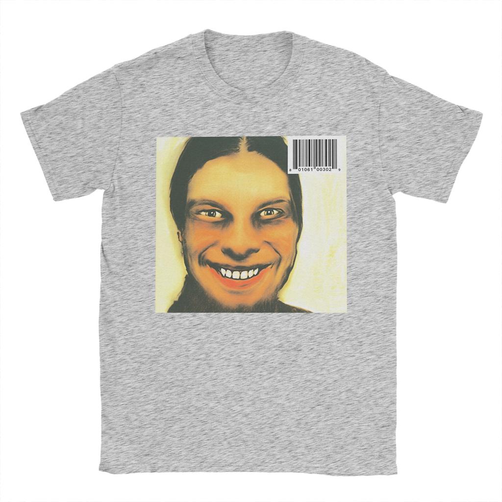 Harajuku T Shirt Summer Aphex Twin Novelty TShirts  Cotton Tshirt for Unisexs Y2K Basic Plus Size Short Sleeve Tees