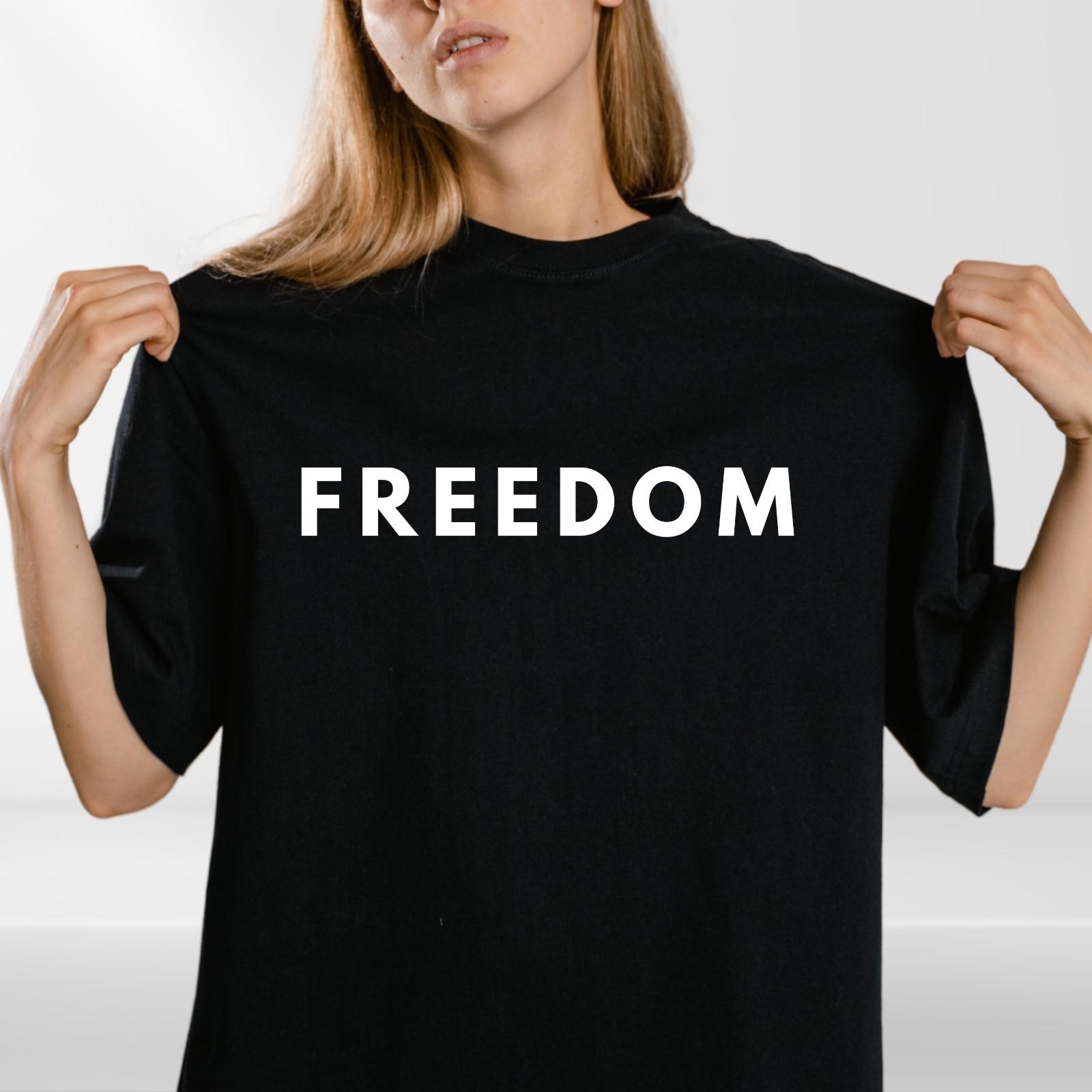 Freedom Charlie Kirk Adult T-Shirt Mens Womens Tees Top Justice Is Worth Fighting For Maga Tee S