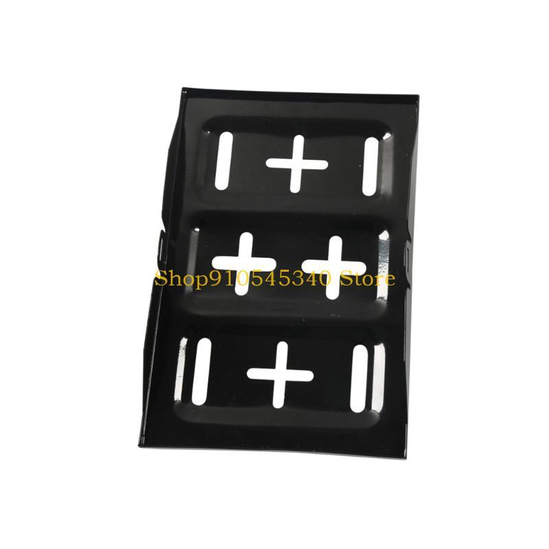U2JA Iron Automotive Battery Tray Adjustable Universal Battery Hold Down Tray Bracket for Safe Vehicle Storage