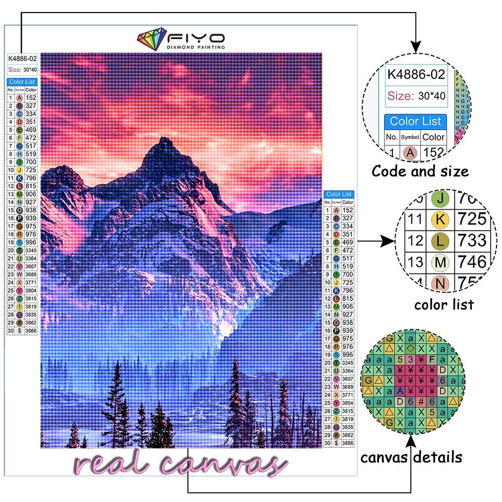 Full 5D Diy Diamond Painting Snow Scene 5D Diamond Painting